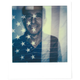 THE Democrat. (Andy Tobias, Treasurer of the DNC + an American flag)